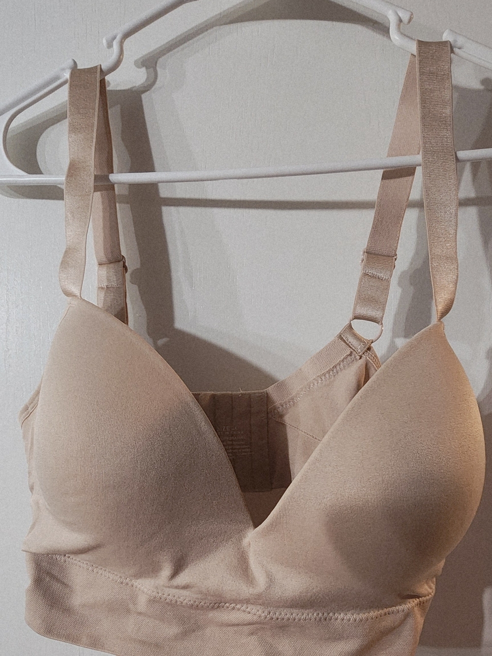 Seamless Nude Padded Bralette - Comfort Support